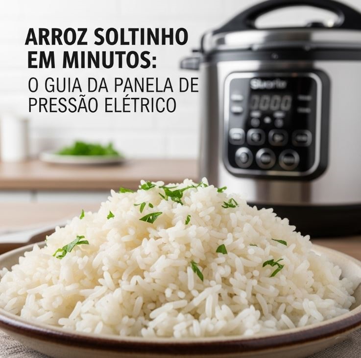 Arroz Soltinho em Minutos O Guia da Panela de Pressão Elétrica
