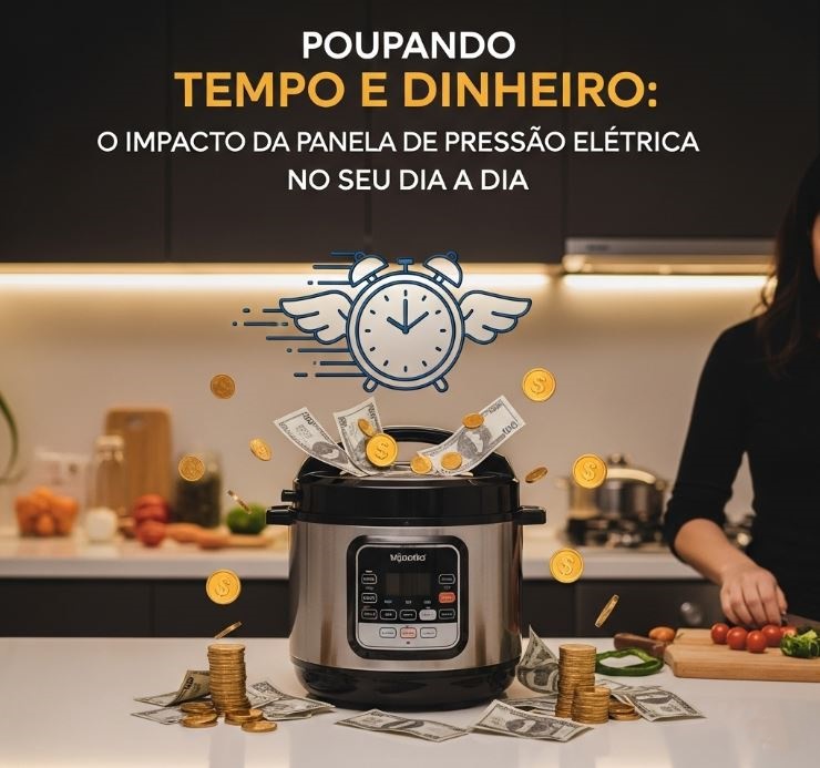 Poupando Tempo e Dinheiro O Impacto da Panela de Pressão Elétrica no Seu Dia a Dia