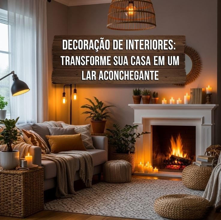 Decoração de Interiores Transforme Sua Casa em um Lar Aconchegante